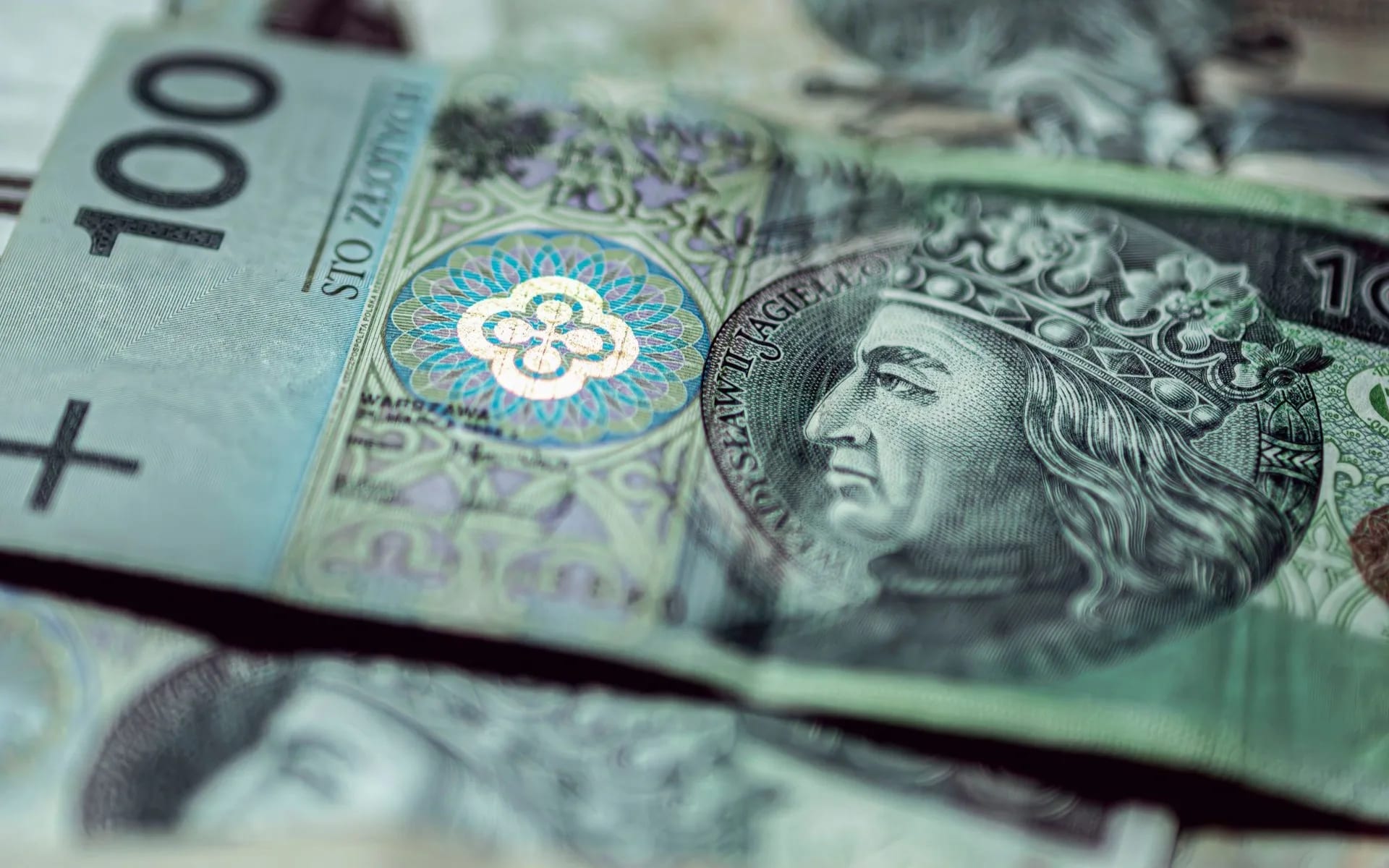 PLN, polskie banknoty stuzłotowe
